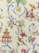 Mandarin Prose Spring Waverly Fabrics